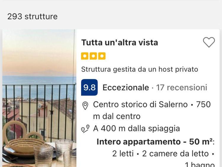萨莱诺Tutta Un'Altra Vista公寓 外观 照片